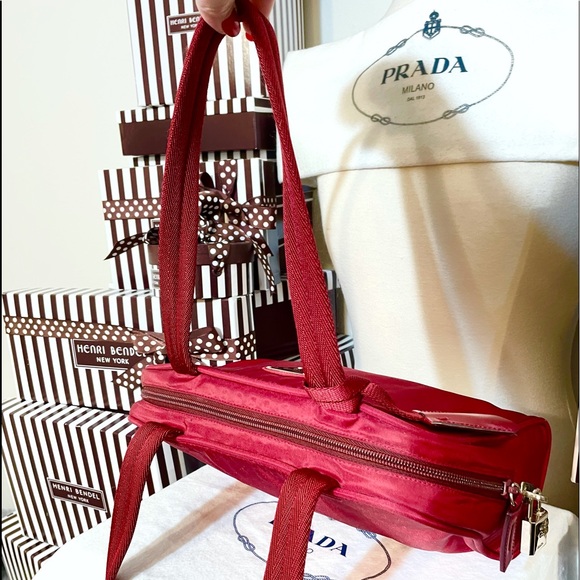 PRADA TESSUTO ROSSO - Picture 3 of 16